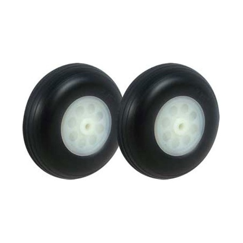 [���ܼ�] HZ5456 [HY] 70mm (2.75inch) Treaded Rubber Wheels 2pcs -���� ����