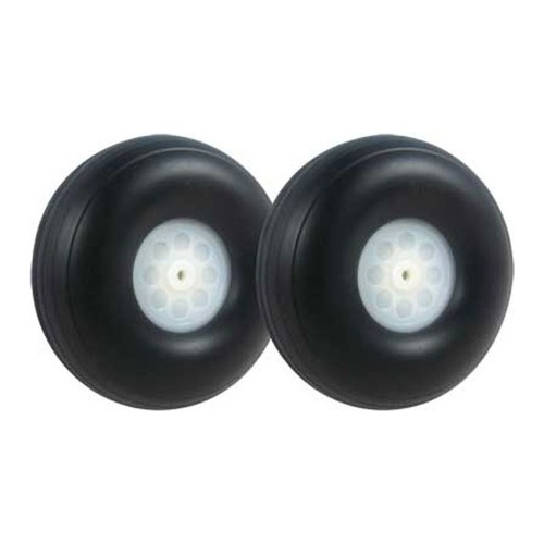 [���ܼ�] HZ5453 [HY] 89mm (3.5inch) Treaded Rubber Wheels 2pcs -���� ����