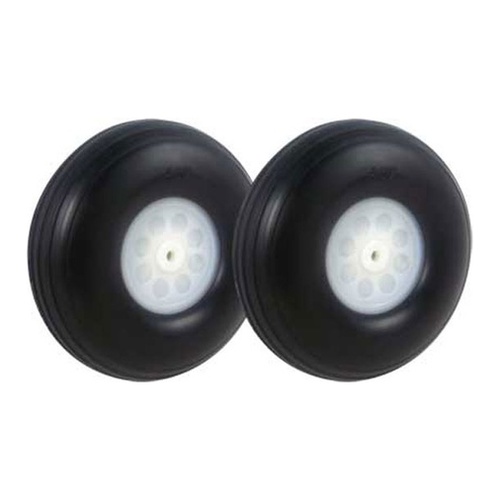 [���ܼ�] HZ5452 [HY] 95mm (3.75inch) Treaded Rubber Wheels 2pcs -���� ����