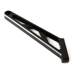 [TEAM LOSI] Chassis Brace, Rear, Black, Aluminum: DBXL-E 