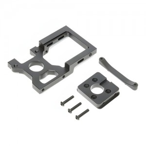 [TEAM LOSI] Motor Mount w/Adapter, Black: DBXL-E 