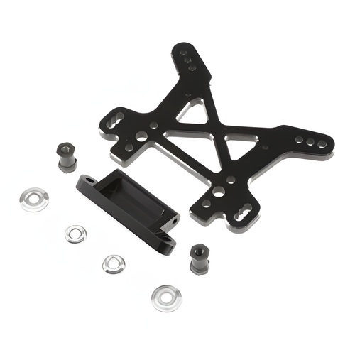 [���ܼ�] LOS354004 [TEAM LOSI] Shock Tower, Front, Black, Aluminum: DBXL, MTXL