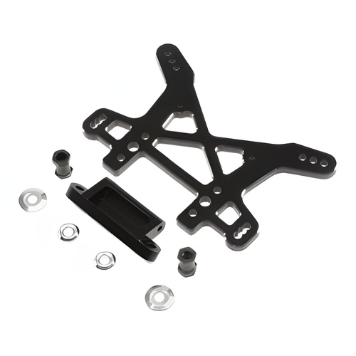 [���ܼ�] LOS354005 [TEAM LOSI] Shock Tower, Rear, Black, Aluminum: DBXL, DBXL-E, MTXL