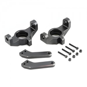 [TEAM LOSI] Front Spindle Set, Black Aluminum:  Monster Truck XL/Desert Buggy XL  �ɼ� 