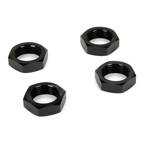 [���ܼ�] LOS252051 [TEAM LOSI] Wheel Nut, Black (4) (Monster Truck XL)