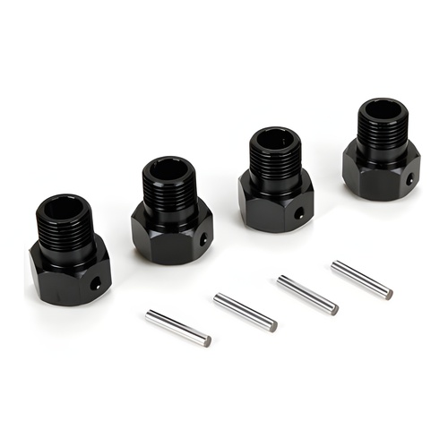 [���ܼ�] LOS252050 [TEAM LOSI] Wheel Hex Black & Pin (4) (Monster Truck XL)