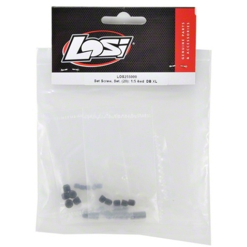 [���ܼ�] LOS255000 [TEAM LOSI] Set Screw, Set,(20):1:5 4wd DB XL