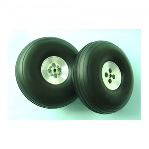[Pilot-RC] 89mm �˷�̴� ��� Ÿ�̾� (2����) AL Hub Tires 3.5inch