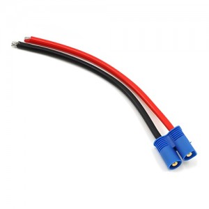 EC3 Ŀ���� (��) ������ (14AWG 10cm �Ǹ��� ���̺� ����) EC3 Lipo Pigtail Wire