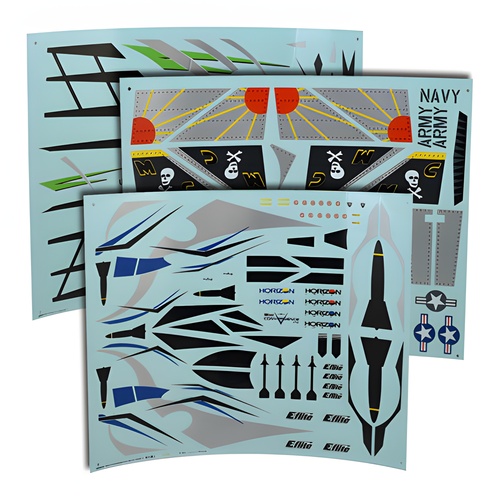 [���ܼ�] EFL9308 [E-FLITE(Blade)] Decal Sheet Set: Mini Convergence