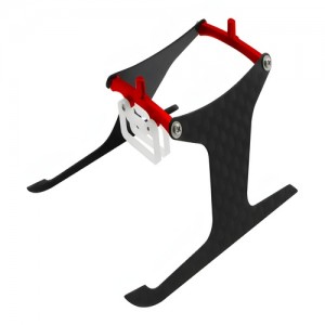 [RAKONHELI] CNC AL Landing Gear Set (Red) - Blade mSR X/S �ɼ� 