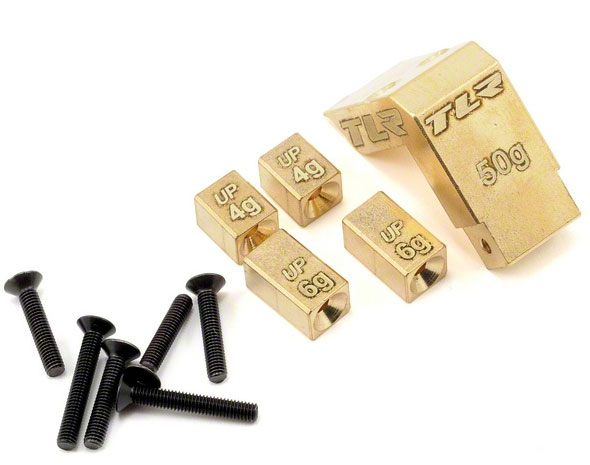 [���ܼ�] TLR4151 [TLR Racing] Team Losi Racing Brass Weight System (Mid Motor) (TLR 22) ������