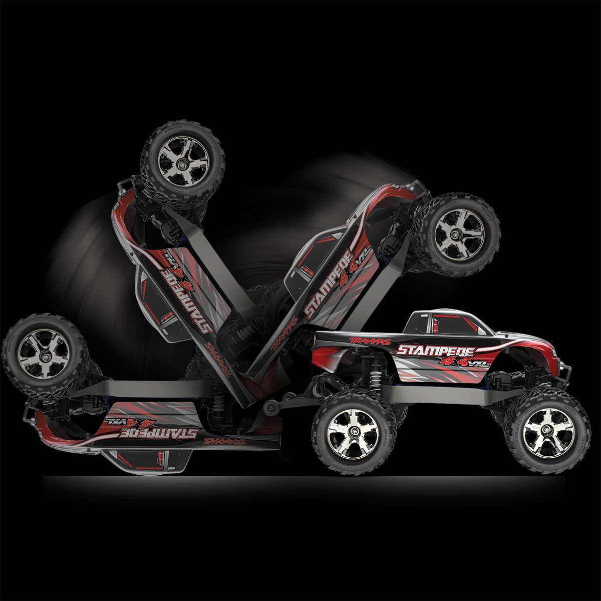 [���ܼ�]  [Traxxas] CB67086-4 ���� Ʈ�� �����ǵ� 4�� Stampede 4x4 1/10 w/2.4G (���͸� ������)