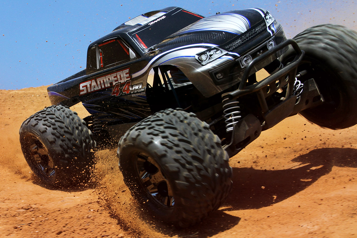 [���ܼ�]  [Traxxas] CB67086-4 ���� Ʈ�� �����ǵ� 4�� Stampede 4x4 1/10 w/2.4G (���͸� ������)