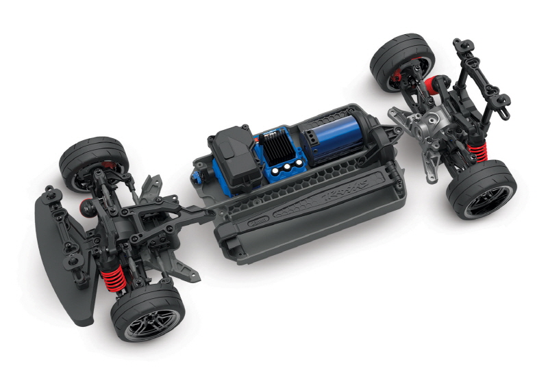 [���ܼ�] CB83076-4 [Traxxas] ������� 110KM/H �귯������ 4-Tech 2.0 VXL-3s, TSM (�ٵ� ����)