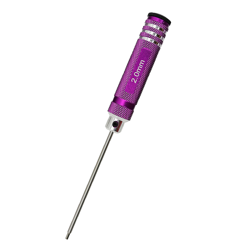 [���ܼ�] DTT11067B [DETAILS TECH] HSS Allen Wrench Set - Purple 1pcs Hex 2.0mm