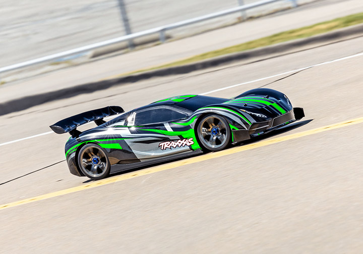 [���ܼ�] CB64077-3 Green [Traxxas] 1/7 XO-1 Green 1/7 scale AWD Super car w/2.4GHz R7