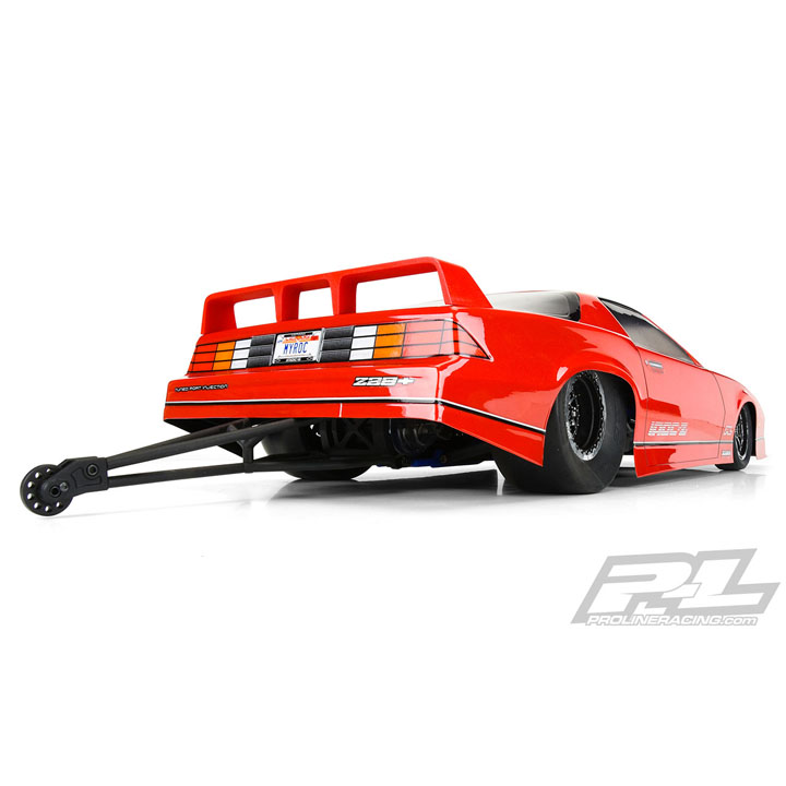 [���ܼ�] PRO356400 [PROTOFORM] AP3564 1985 Chevrolet Camaro IROC-Z Clear Body for Slash 2wd Drag Car & AE DR10