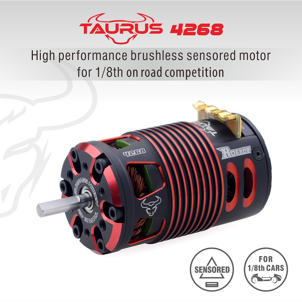 [���ܼ�] 697238888071 [SURPASS HOBBY] Rocket 4268 Sensored 1/8 Motor V2 (2150KV)