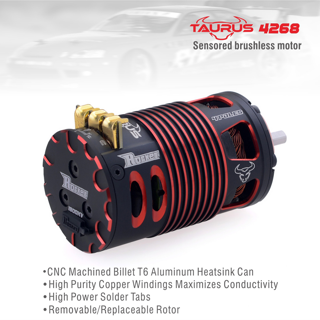[���ܼ�] 697238888071 [SURPASS HOBBY] Rocket 4268 Sensored 1/8 Motor V2 (2150KV)