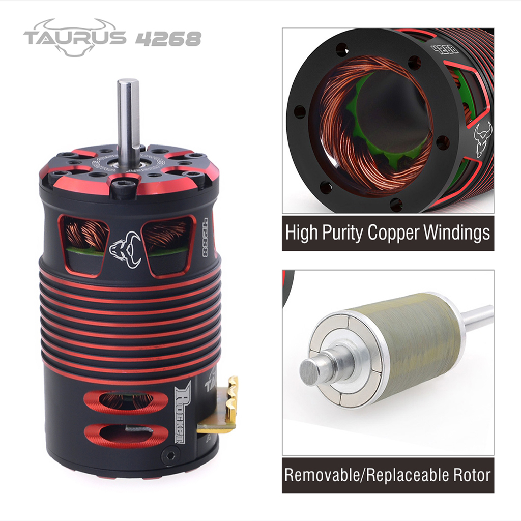 [���ܼ�] 697238888071 [SURPASS HOBBY] Rocket 4268 Sensored 1/8 Motor V2 (2150KV)