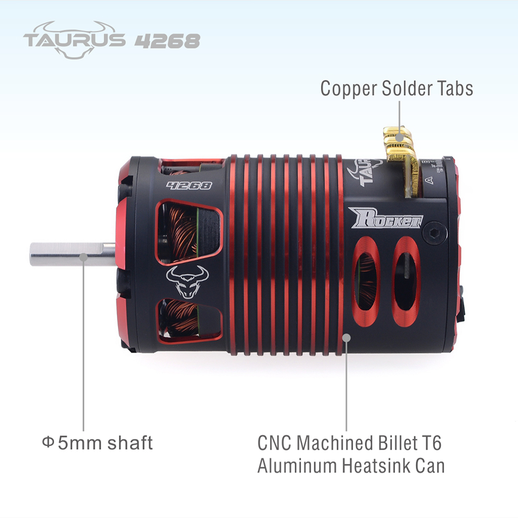 [���ܼ�] 697238888071 [SURPASS HOBBY] Rocket 4268 Sensored 1/8 Motor V2 (2150KV)
