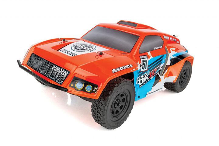 [���ܼ�] AAK90038 [TEAM ASSOCIATED] AAK90038 Pro2 DK10SW Dakar Buggy RTR, orange/blue