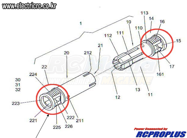 [���ܼ�] RME-5810 [RPP] 5mm Soft Round Connector(w/Dupont Silicon Housing)