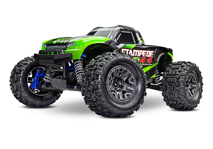 [���ܼ�] CB67154-4 GREEN [Traxxas] CB67154-4 Green Stampede? 4X4 Brushless - ���͸�,������ ����