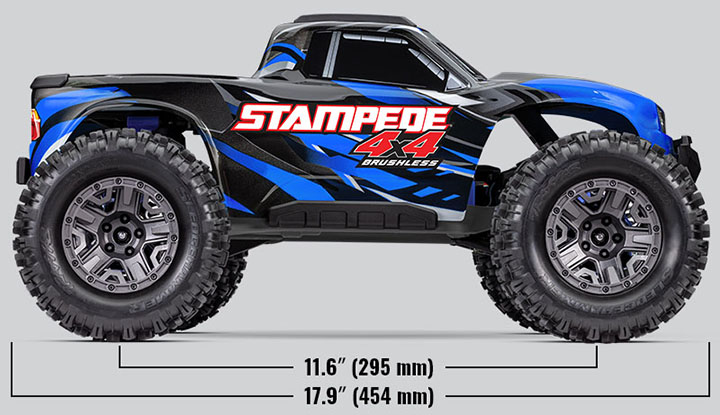 [���ܼ�] CB67154-4 GREEN [Traxxas] CB67154-4 Green Stampede? 4X4 Brushless - ���͸�,������ ����