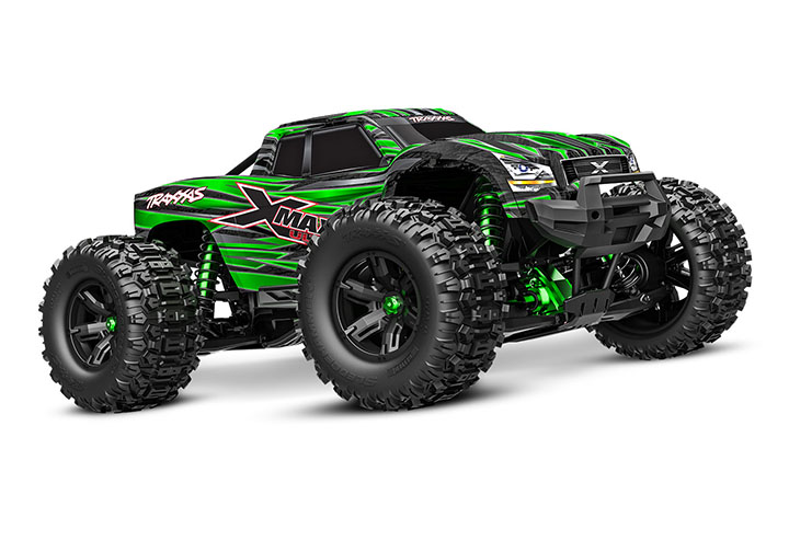 [���ܼ�] CB77097-4 GREEN [Traxxas] CB77097-4 Green X-MAXX ULTIMATE RTR Monster Truck - ���͸�, ������ ����