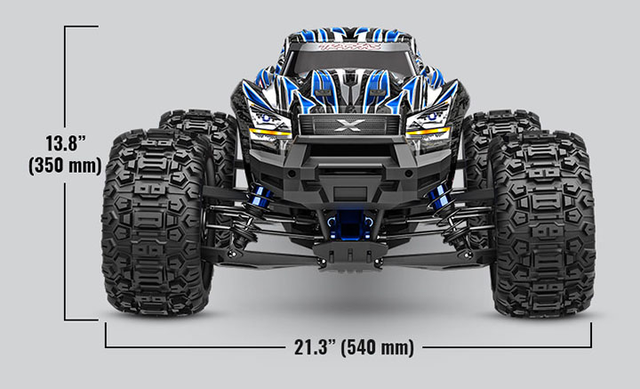 [���ܼ�] CB77097-4 GREEN [Traxxas] CB77097-4 Green X-MAXX ULTIMATE RTR Monster Truck - ���͸�, ������ ����