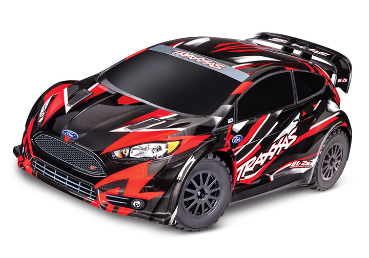 [���ܼ�] CB74154-4 Red [Traxxas] CB74154-4 Red 1/10 Scale Brushless Ford Fiesta ST Rally - ���͸�, ������ ����