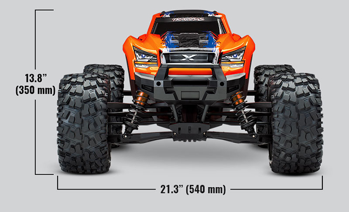 [���ܼ�] CB77096-4 Blue [Traxxas] CB77096-4 Blue X-MAXX 8S ESC BELTED RTR Monster Truck (���͸� & ������ ����)