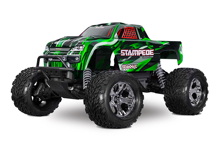 [���ܼ�] CB36354-4 Green [Traxxas] CB36354-4 Green 1/10 STAMPEDE 2WD BL2S Brushless HD - ������ �� ���͸� ����
