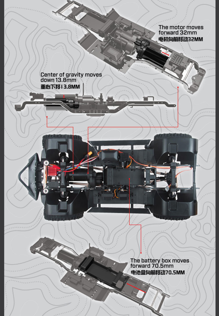 [���ܼ�] YK4082V3 Concrete Gray Brushless [YK HOBBY] (�귯�ø�������) 1:8 YK4082 V3 pro ROCK Trial �� Ʈ���̾�RTR (�׷���) ** ������ ����