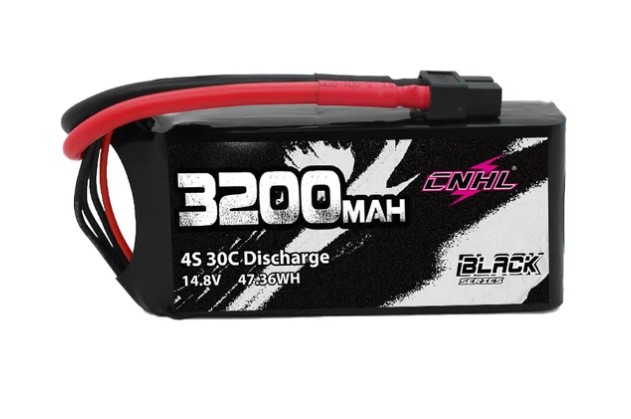 [���ܼ�] S320304BK [CNHL] Racing 14.8V 4S 3200mAh 30-70C LIPO Battery (��Ƽ 4�� �������͸�/XT60 Ŀ����)