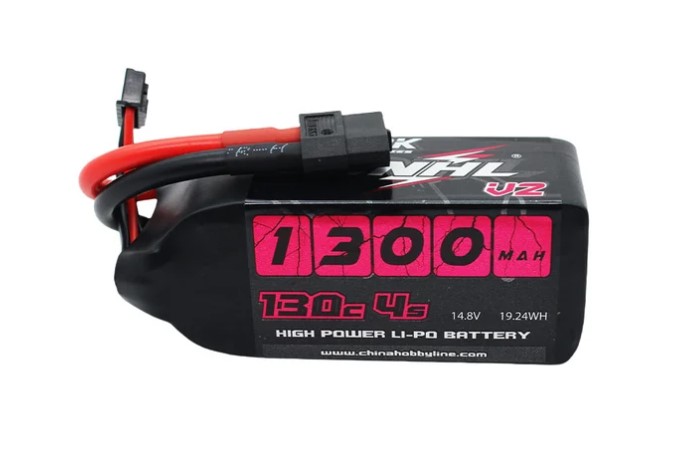[���ܼ�] S1301304BK [CNHL] Racing 14.8V 4S 1300mAh 130C LIPO Battery (4�� �������͸�/XT60 Ŀ����)