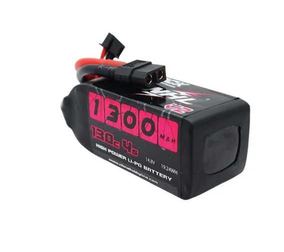[���ܼ�] S1301304BK [CNHL] Racing 14.8V 4S 1300mAh 130C LIPO Battery (4�� �������͸�/XT60 Ŀ����)