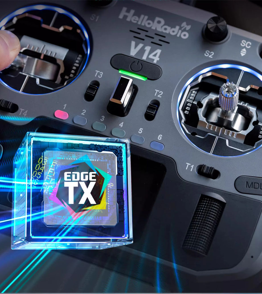 [���ܼ�] V14MAX PINK [HelloRadioSky] V14 MAX ELRS ������ (��ũ �÷�, KC ���� �Ϸ�)