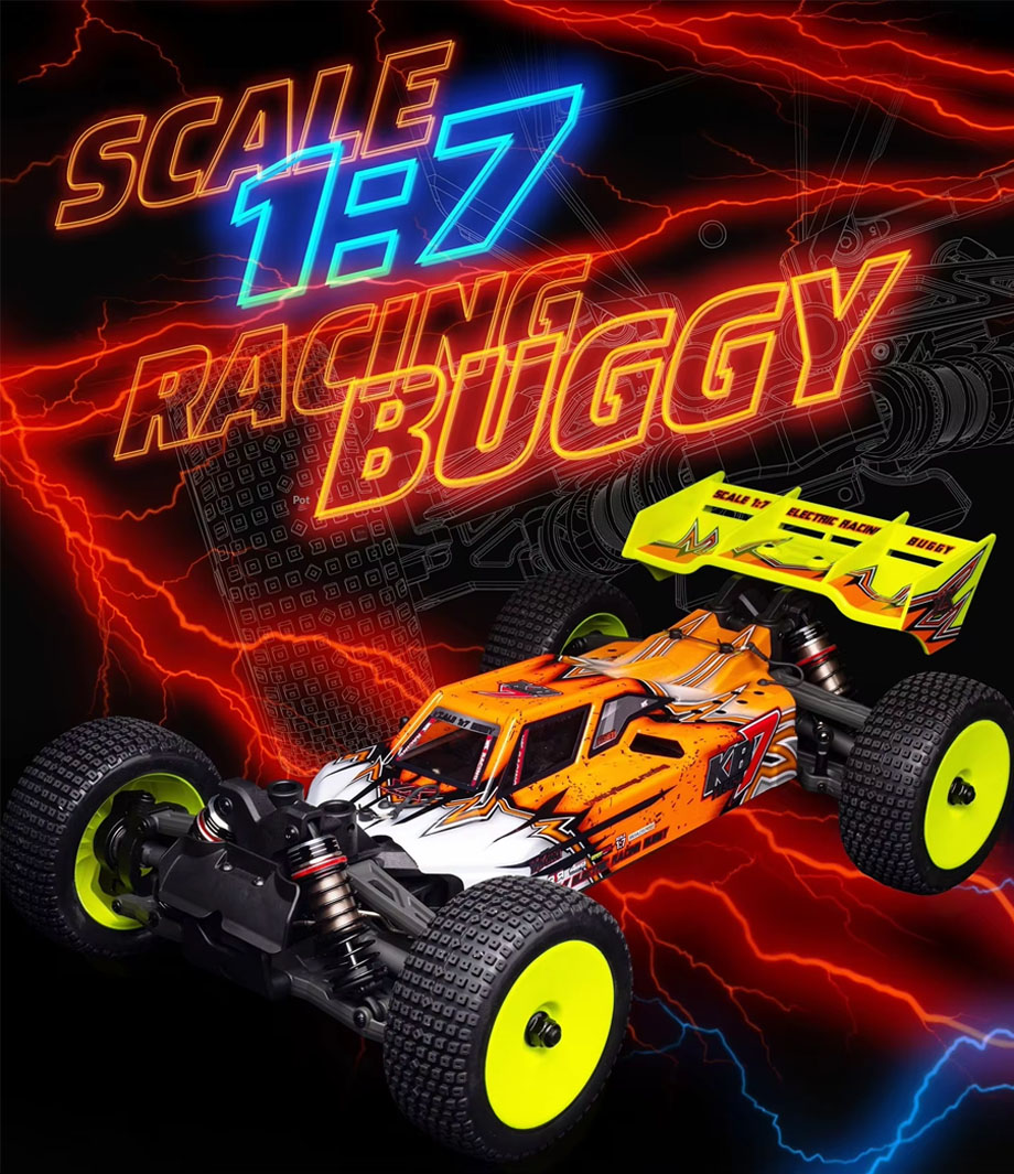 [���ܼ�] YK5071 Orange [YK HOBBY] YK5071 Orange 1/7 ������ KB7 ���� 4WD �귯�ø��� ���� ���� ���� ���ֿ� �����ε� ����(3~4S ����)
