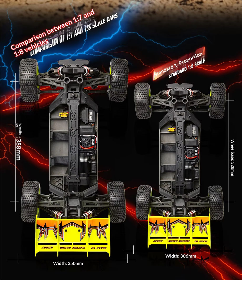 [���ܼ�] YK5071 Orange [YK HOBBY] YK5071 Orange 1/7 ������ KB7 ���� 4WD �귯�ø��� ���� ���� ���� ���ֿ� �����ε� ����(3~4S ����)