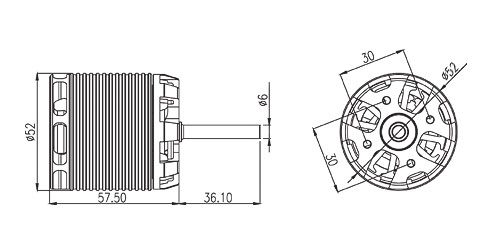 [ܼ] HML70M02 [Align] RCM-BL700MX Brushless Motor(510KV)