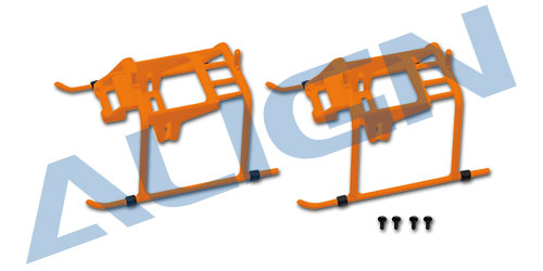 [ܼ] H15F001XOW [Align] T-Rex150 Landing Skid - Orange