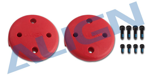 [ܼ] M480017XRW [ALIGN] M480/690L Main Rotor Cover/Red