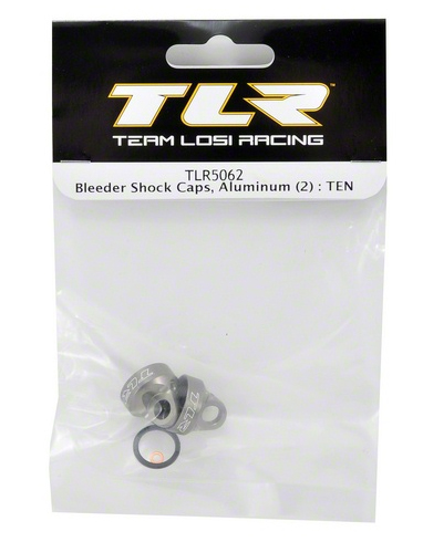 [���ܼ�] TLR5062 Aluminum Bleeder Shock Cap Set (2) - Option Part