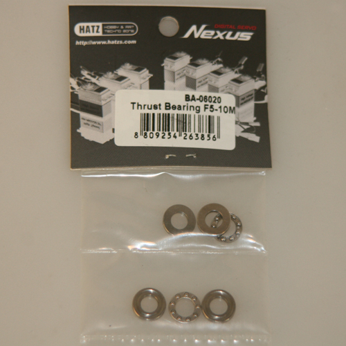 [ܼ] BA-06020 [Beam] Thrust Bearing F5-10M (5x10x4mm)