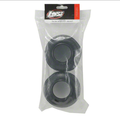 [ܼ] LOSA7215 Losi Eclipse Short Course Tire Set (2) ڽ Ʈ Ÿ̾