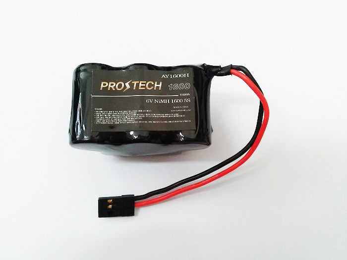 [ܼ] AY1600H [ũ] 6V 1600mAh NiMH ű   ͸