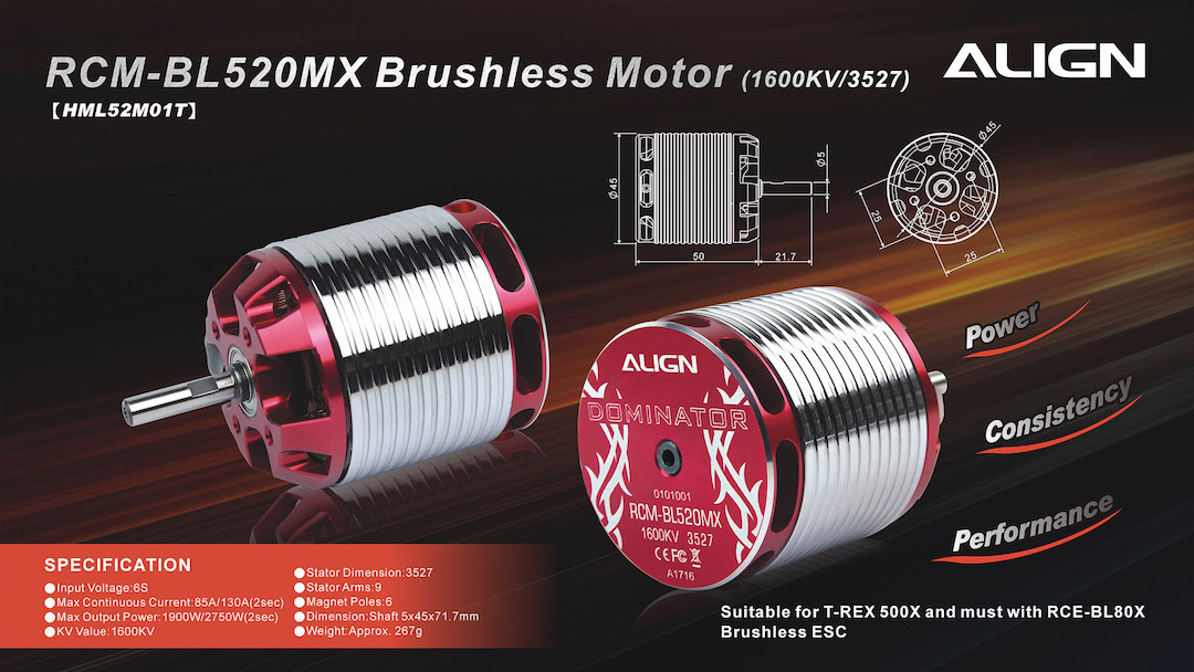 [ܼ] RH50E18XW [ALIGN] T-Rex500X Super Combo (Belt Version)